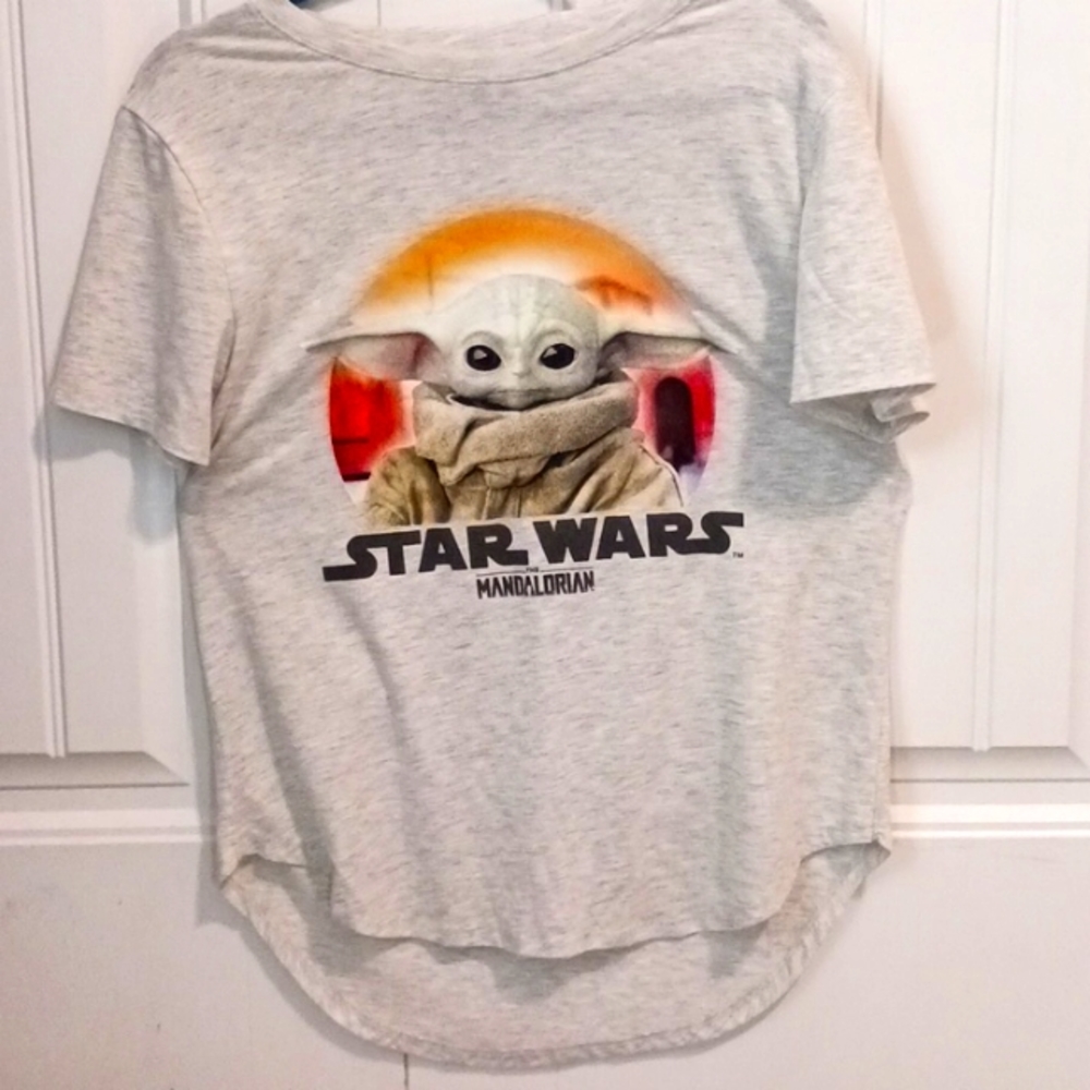 STARWARS Teens Size Large, Grey T-shirt